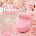 Tiny Pink Toilet Squishy