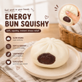 Red Bean Energy Bun Squishy