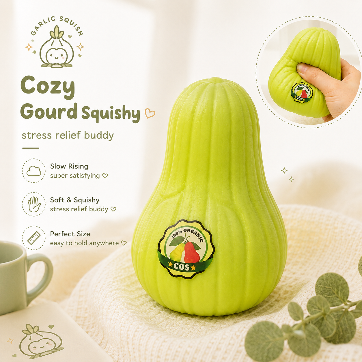 Cozy Gourd Squishy