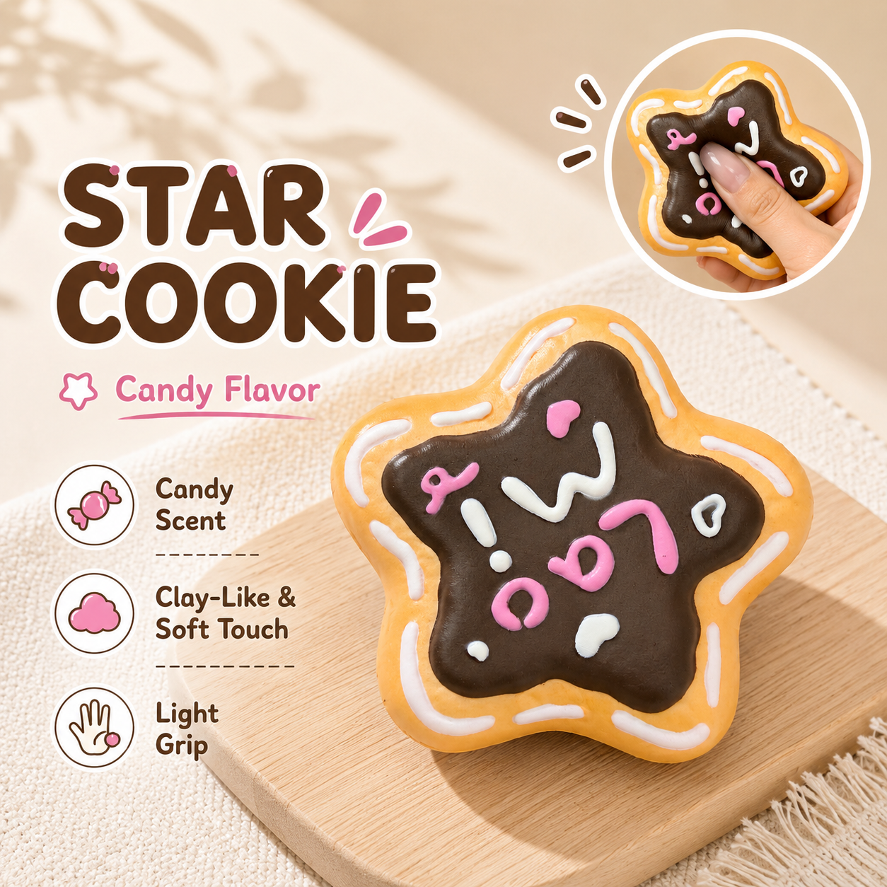 Star Cookie Squishy