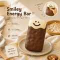 Chocolate Smiley Energy Bar Squishy