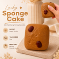 Lucky Sponge Cake Squishy