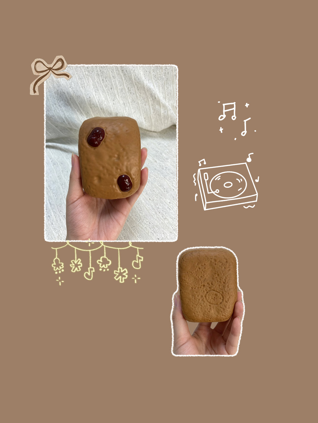 Lucky Sponge Cake Squishy