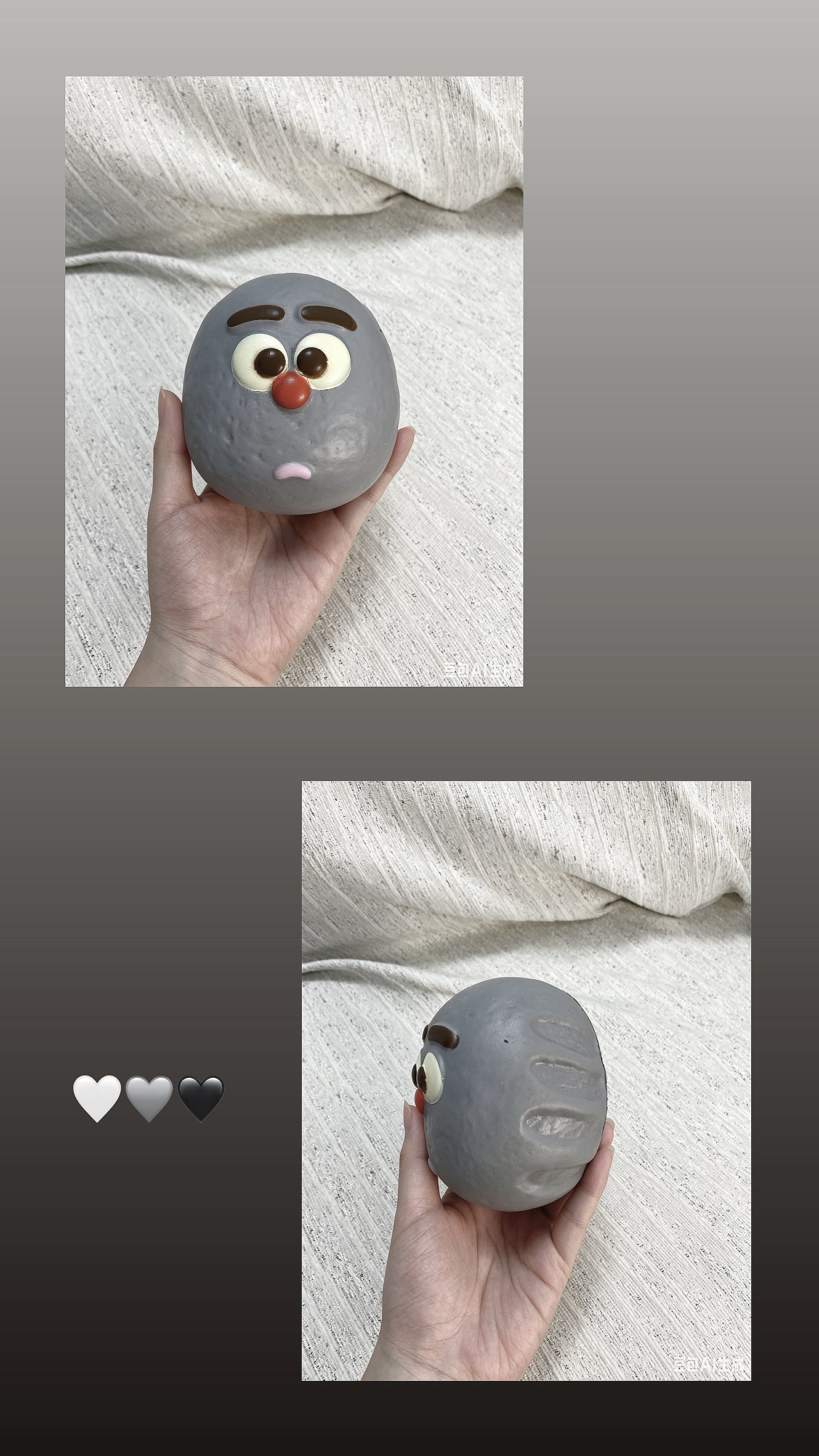 Funny Face Bread Squishy