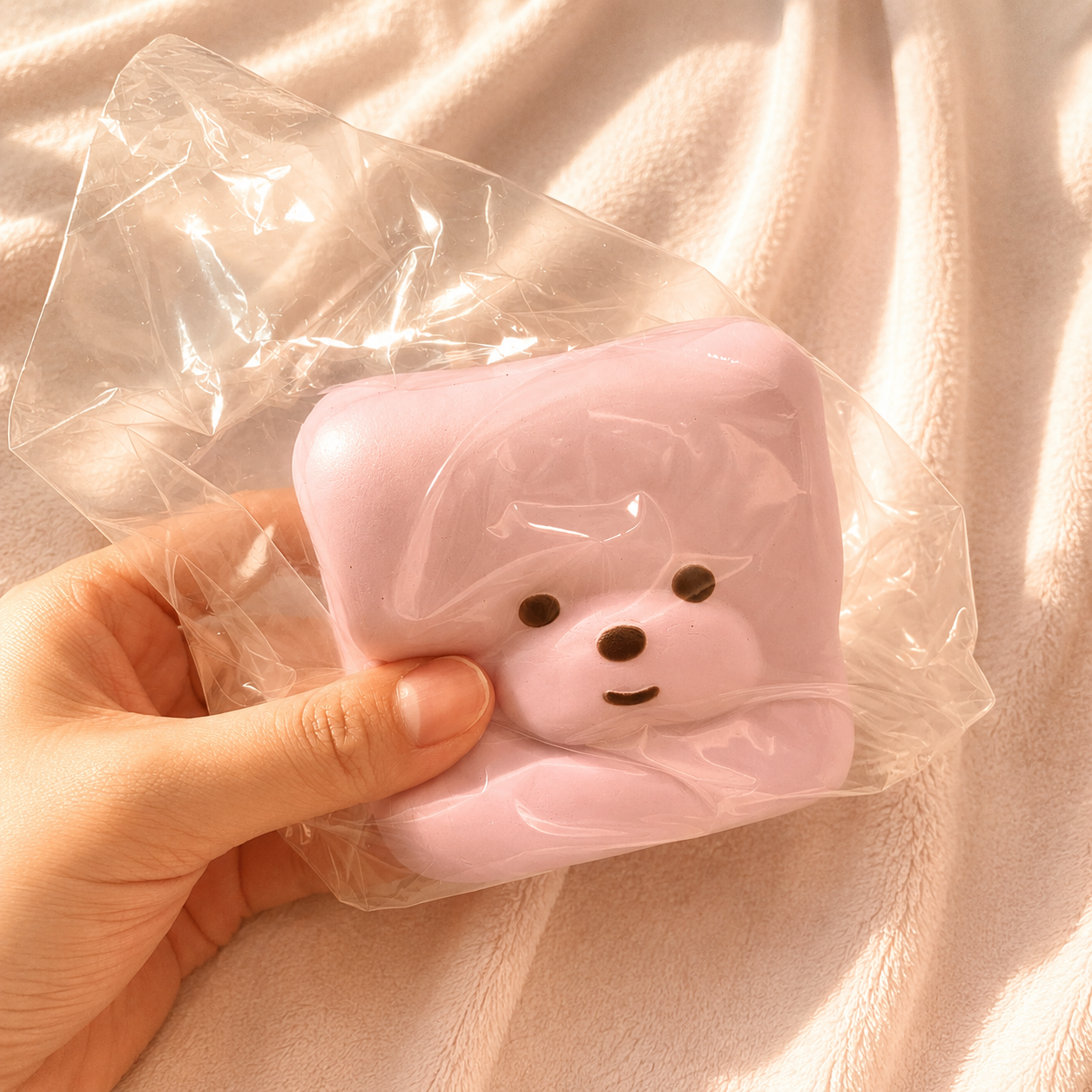 🟣🐻 Purple Cube Bear