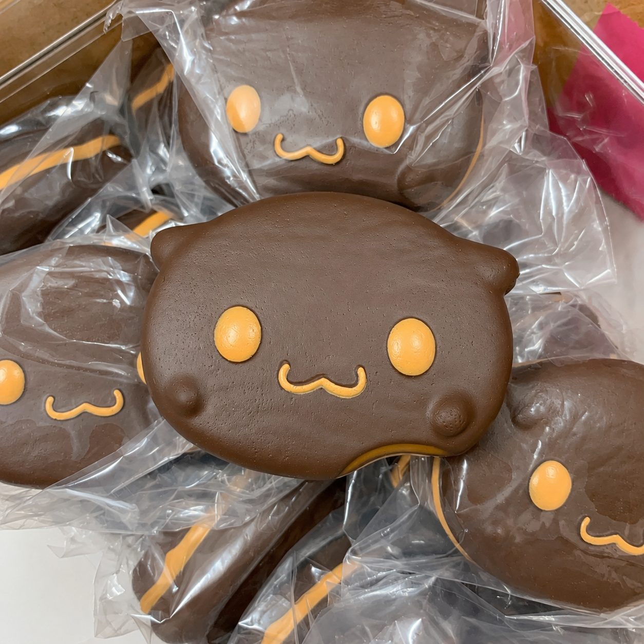 Cute Meow Chocolate Pie Squishy 🐱🍫