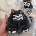 Cute Black Denim Overalls Squishy 🖤