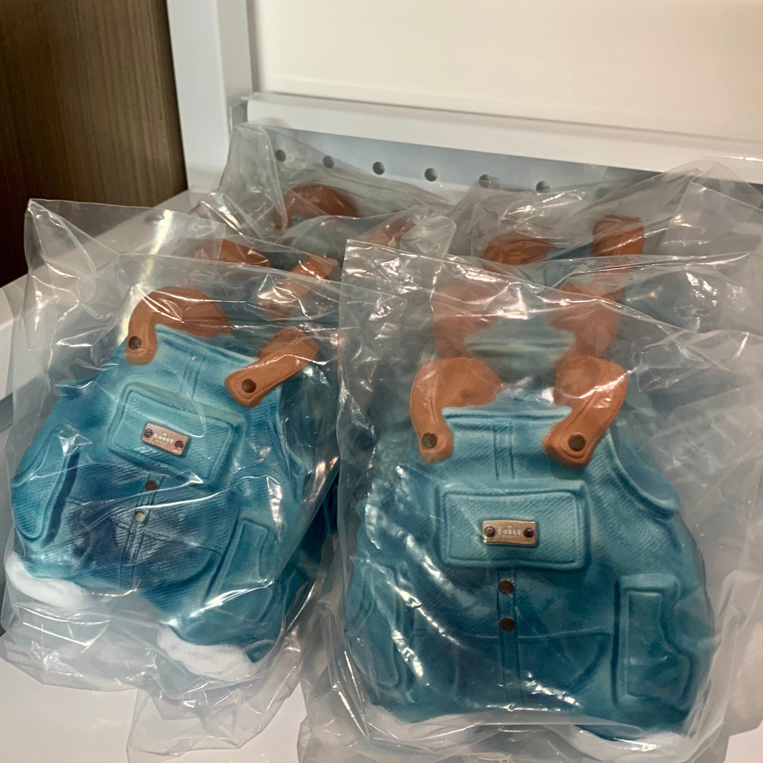 Adorable Blue Denim Overalls Squishy