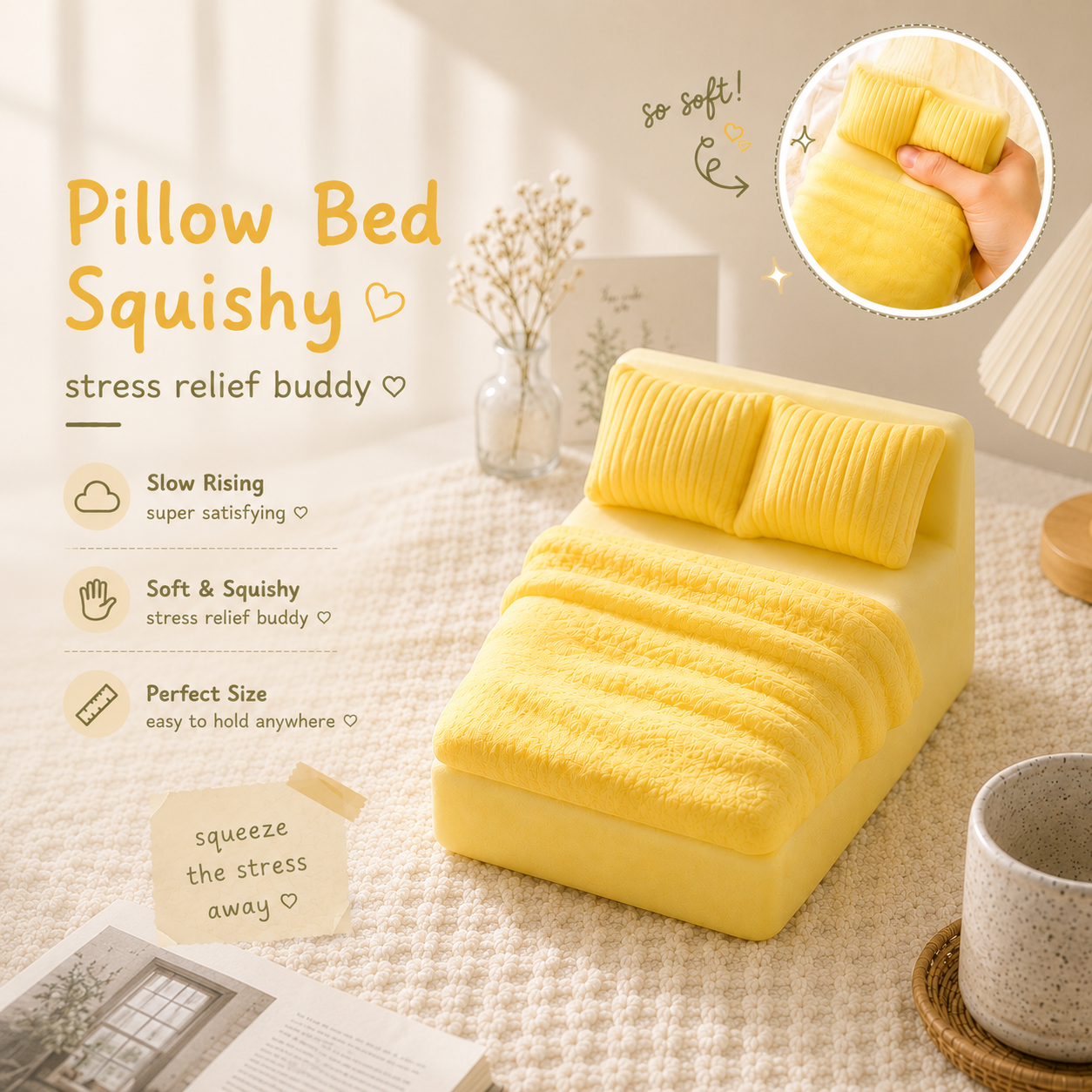 Pillow Bed Squishy